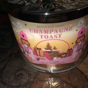 Bath and Bodyworks Champagne And Toast Three Wick Candle